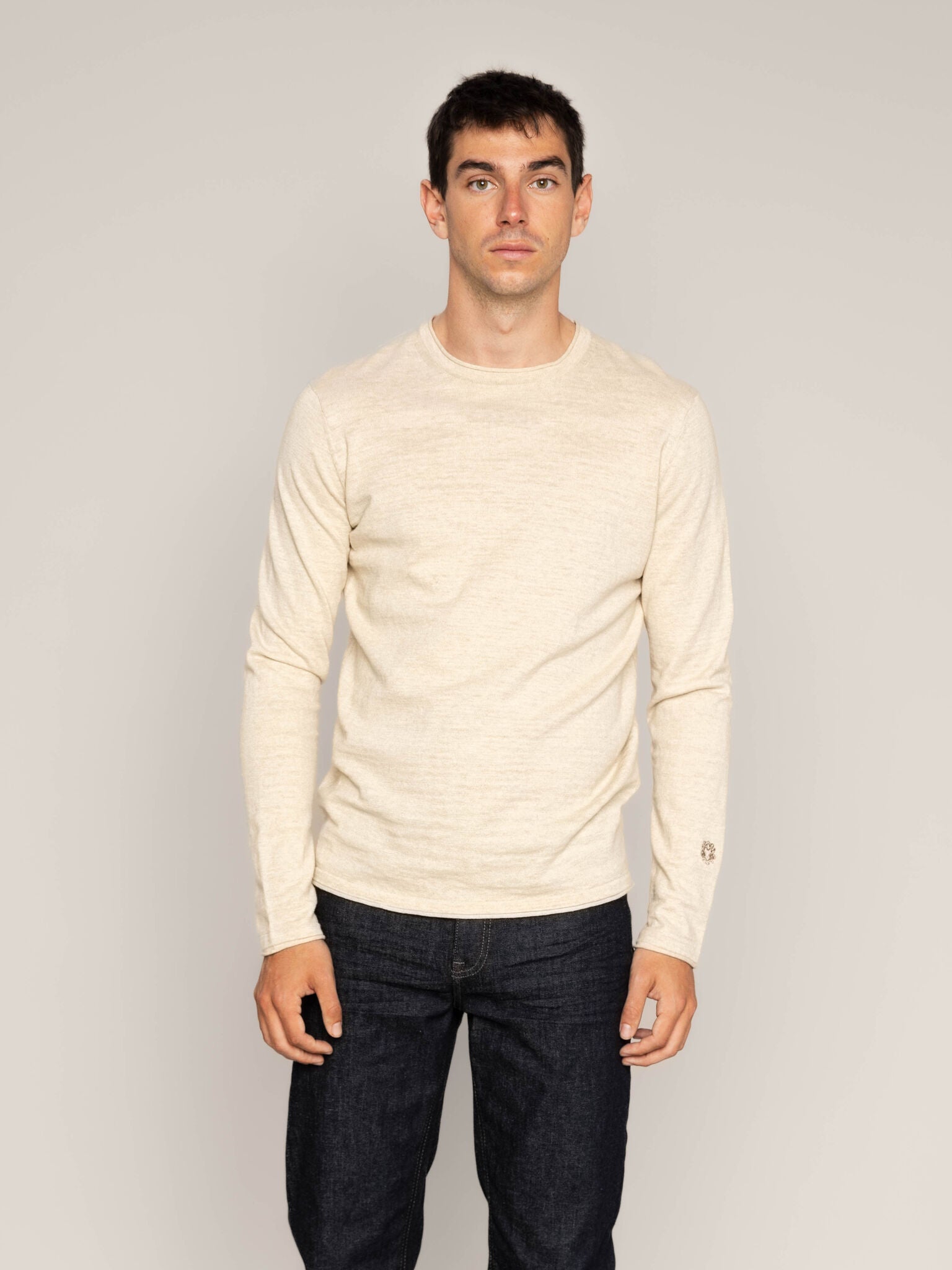 Modelshot / Ecru Melange / Detail